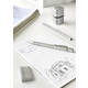 Puntenslijper Faber-Castell 2001 trio grip zilver